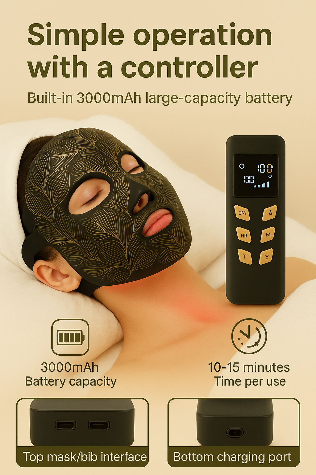 Premium LED Face Therapy Mask